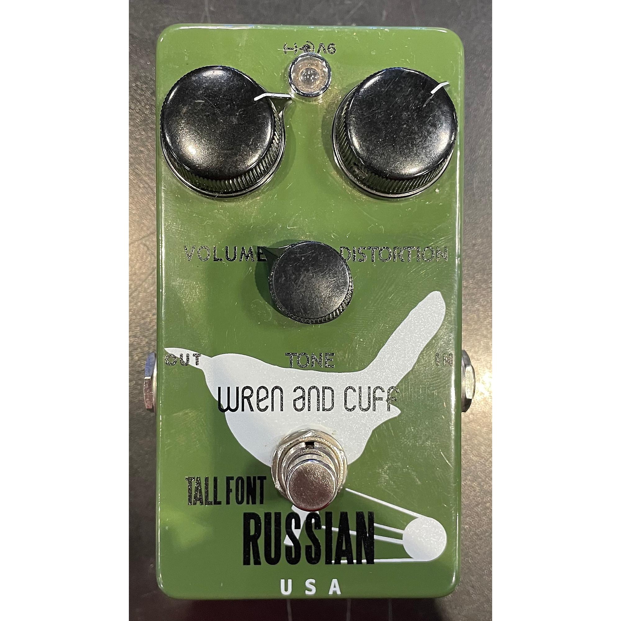 Used Wren And Cuff Tall Font Russian Effect Pedal | Guitar Center