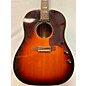 Vintage Gibson Vintage 1968 Gibson J160E 2 Color Sunburst Acoustic Electric Guitar thumbnail