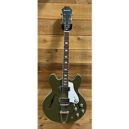 Used Epiphone Used Epiphone CASINO WORN OLIVE GREEN Hollow Body Electric Guitar