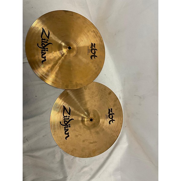 Used Zildjian 13in ZBT Hi Hat Pair Cymbal