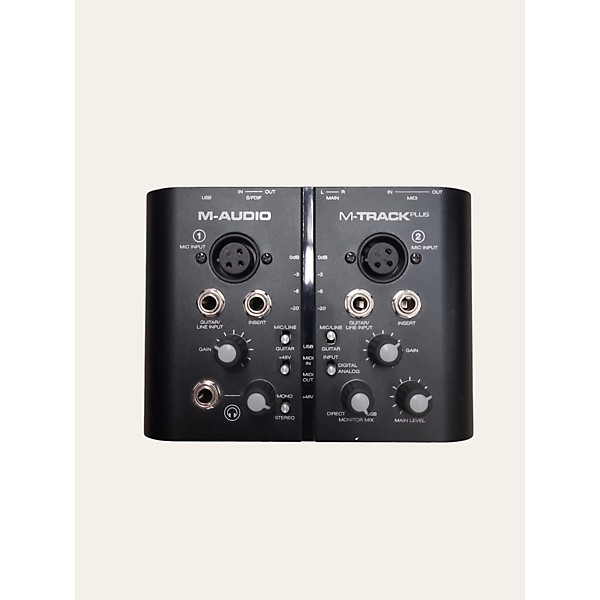 Used M-Audio M-track Plus 2x2 Audio Interface