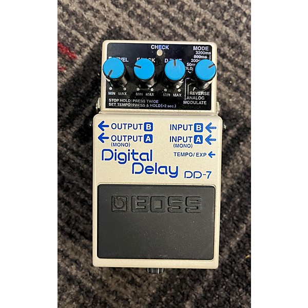 Used BOSS DD7 Effect Pedal