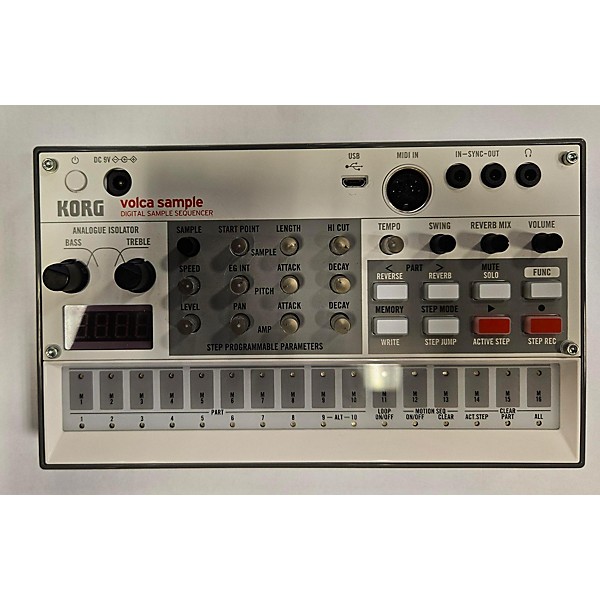 Used KORG Volca Sample Digital Mixer