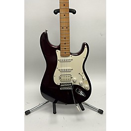 Used Fender Used Fender Standard Stratocaster HSS Wine Red Solid Body Electric Guitar