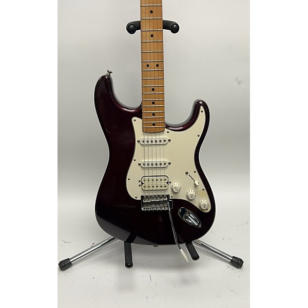 Used Fender Used Fender Standard Stratocaster HSS Wine Red Solid Body Electric Guitar