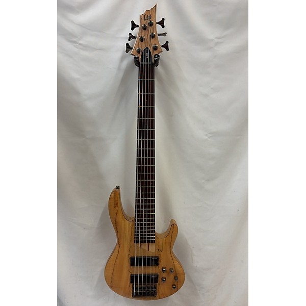 Used ESP LTD B206SM 6 String Electric Bass Guitar