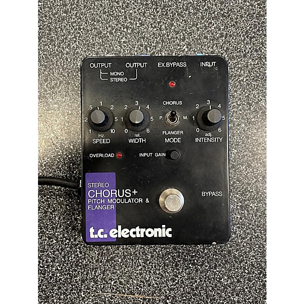 Used TC Electronic SCF Chorus Flanger Effect Pedal