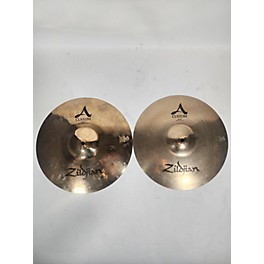 Used Zildjian Used Zildjian 14in A Custom Hi Hat Pair Cymbal