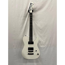 Used Charvel Used Charvel Pro Mod San Dimas Style 2 Joe Duplantier White Hollow Body Electric Guitar