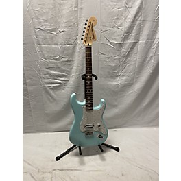 Used Fender Tom Delonge Signature Stratocaster Daphne Blue Solid Body Electric Guitar