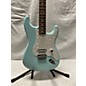 Used Fender Tom Delonge Signature Stratocaster Daphne Blue Solid Body Electric Guitar