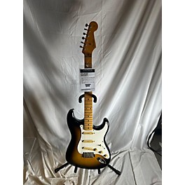 Vintage Fender Vintage 1980s Fender ST57 Stratocaster Sunburst Solid Body Electric Guitar