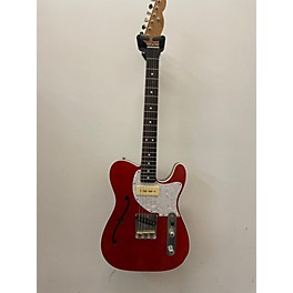 Used LsL Instruments Used LsL Instruments Thinbone S/P90 Candy Apple Red Hollow Body Electric Guitar