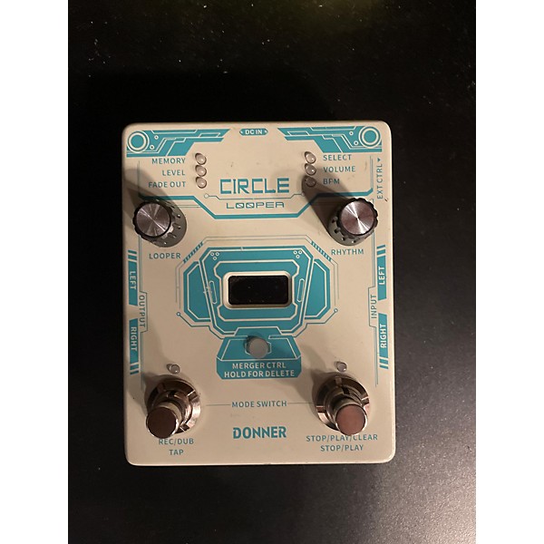 Used Donner Circle Looper Pedal Guitar Center