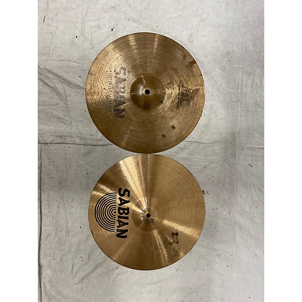 Used SABIAN Used SABIAN 14in B8 Hi Hat Pair Cymbal