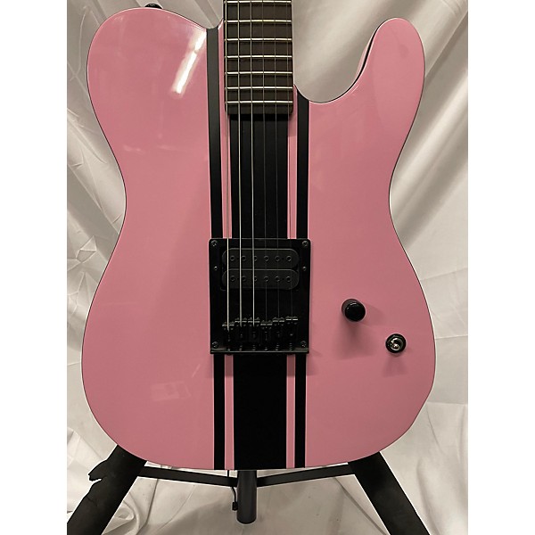 Used Schecter Guitar Research Used Schecter Guitar Research MACHINE GUN KELLY SIGNATURE Pink Solid Body Electric Guitar