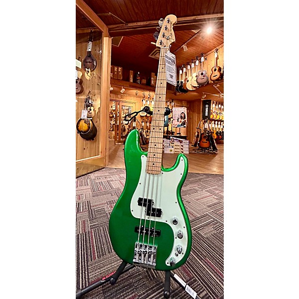 Used Fender Used 2022 Fender Player Plus Active Precision Bass Cosmic Jade Electric Bass Guitar