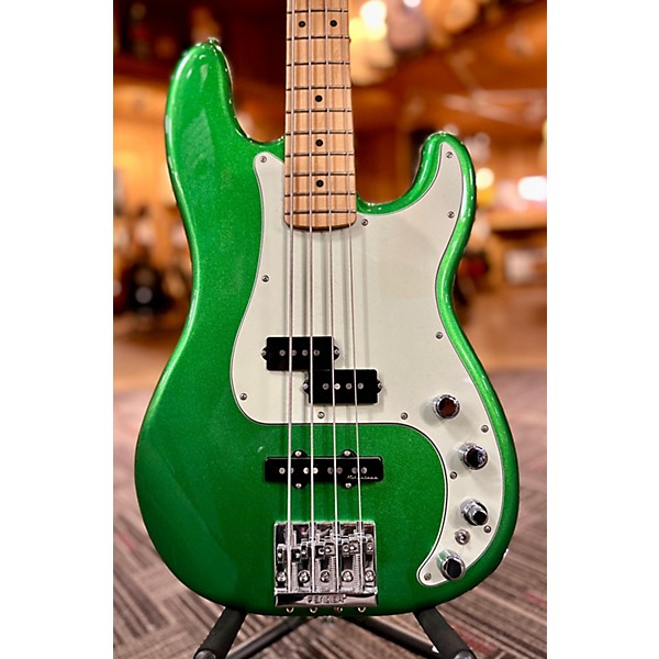 Used Fender Used 2022 Fender Player Plus Active Precision Bass Cosmic Jade Electric Bass Guitar