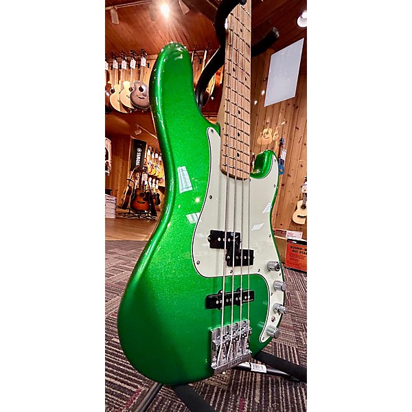 Used Fender Used 2022 Fender Player Plus Active Precision Bass Cosmic Jade Electric Bass Guitar