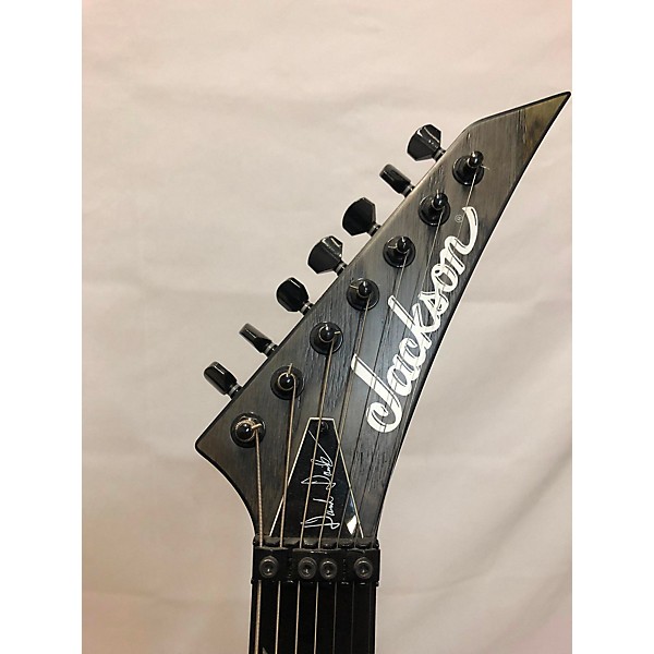 Used Jackson Used Jackson Pro Series Signature Warrior WR7 Distressed Ash Solid Body Electric Guitar