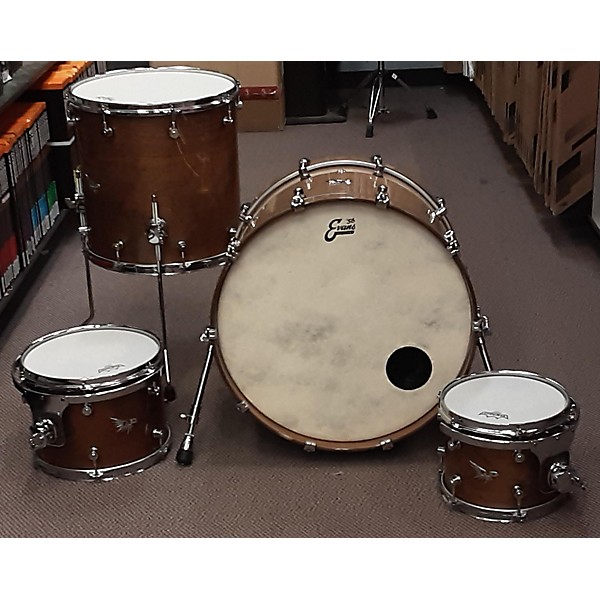 Used Used Hendricks 4 piece Perfect Ply Walnut Series Walnut Drum Kit