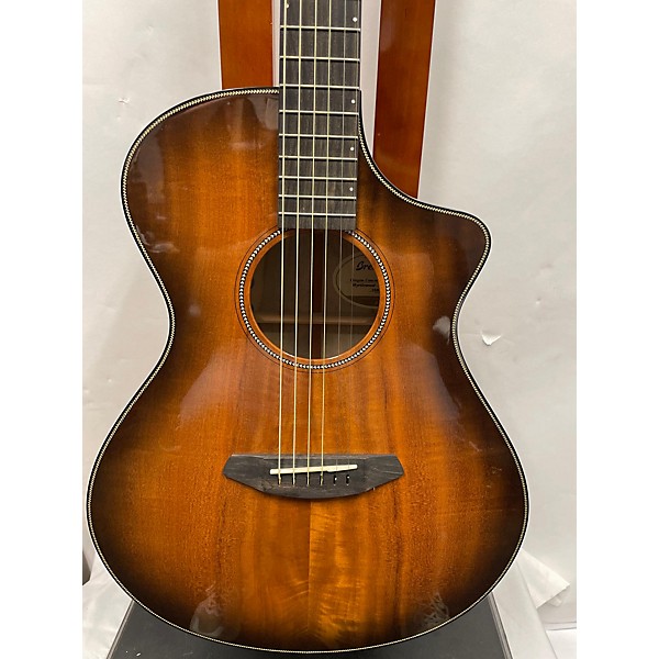 Used Breedlove Used Breedlove OREGON CONCERT BOURBON CE MYRTLEWOOD BOURBON Acoustic Electric Guitar