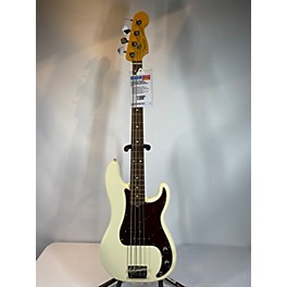 Used Fender Used Fender American Professional II Precision Bass Olympic White Electric Bass Guitar