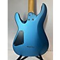 Used Schecter Guitar Research Used 2016 Schecter Guitar Research C6 DELUXE Metallic Blue Solid Body Electric Guitar