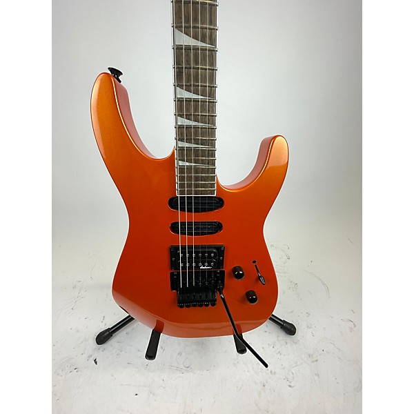 Used Jackson Used Jackson Soloist SL3 Orange Solid Body Electric Guitar