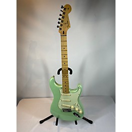 Used Fender Used Fender PLAYER STRATOCASTER WITH AFTERMARKET FLOYD ROSE TEAL Solid Body Electric Guitar