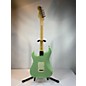 Used Fender Used Fender PLAYER STRATOCASTER WITH AFTERMARKET FLOYD ROSE TEAL Solid Body Electric Guitar