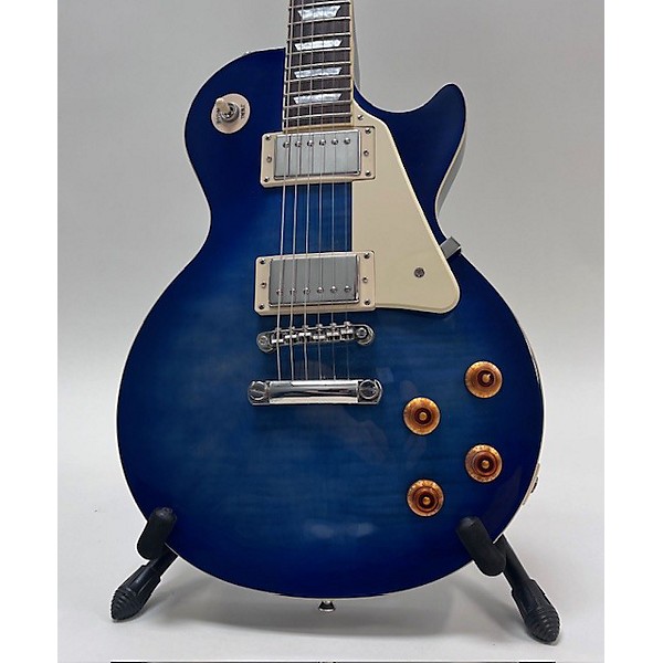 Used Epiphone Used Epiphone Les Paul Standard Pro Blue Burst Solid Body Electric Guitar