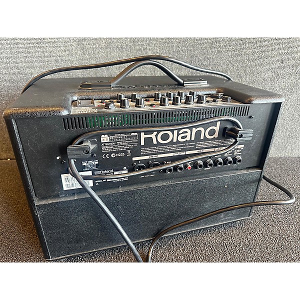 Used Roland AC90 90W 2X8 Stereo Acoustic Guitar Combo Amp