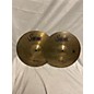 Used Soultone 14in Vintage Old School Hi Hat Pair Cymbal thumbnail