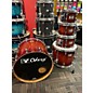 Used Used Odery Drums 5 piece Eydentity Series Nyatoh Black To Natural Burst Drum Kit thumbnail