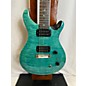 Used PRS Used PRS SE PUALS Turquoise Solid Body Electric Guitar