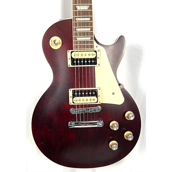 Used Gibson Used Gibson Les Paul Traditional Pro V Wine Red Solid Body Electric Guitar