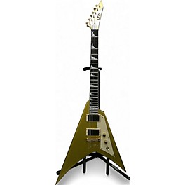 Used ESP LTD KHV Aztec Gold Solid Body Electric Guitar