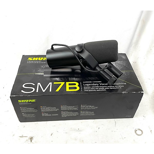 Used Shure SM7B Dynamic Microphone