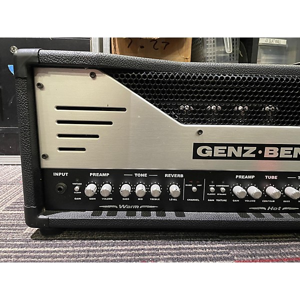 Used Genz Benz EL DIABLO 100 Tube Guitar Amp Head