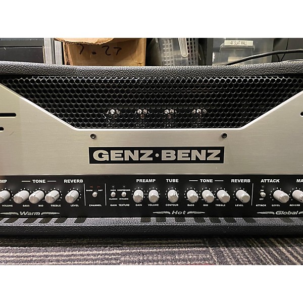 Used Genz Benz EL DIABLO 100 Tube Guitar Amp Head