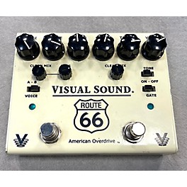 Used Visual Sound Used Visual Sound Route 66 V3 Overdrive And Compressor Effect Pedal