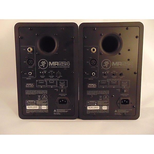 Used Mackie MR524 Pair Powered Monitor