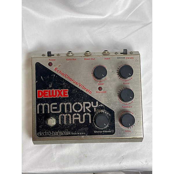 Used ElectroHarmonix Deluxe Memory Man Effect Pedal Guitar Center