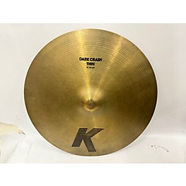 Used Zildjian Used Zildjian 17in K Custom Dark Crash Cymbal