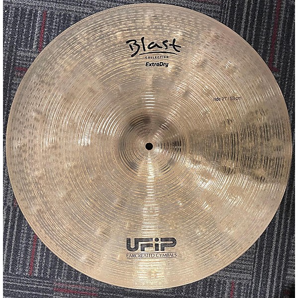 Used UFIP 21in Blast Collection ExtraDry Cymbal