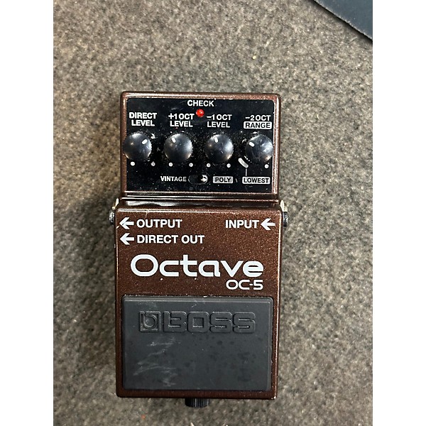 Used BOSS OC5 Effect Pedal