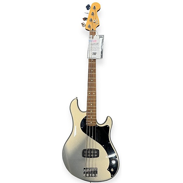 Used Fender Used 2015 Fender Standard Dimension Bass IV Ghost Silver Electric Bass Guitar