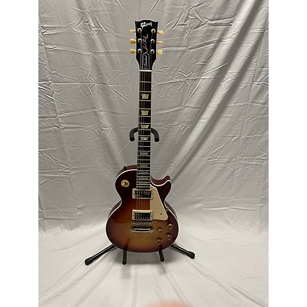 Used Gibson Les Paul Standard 1950S Neck Cherry Sunburst Solid Body Electric Guitar