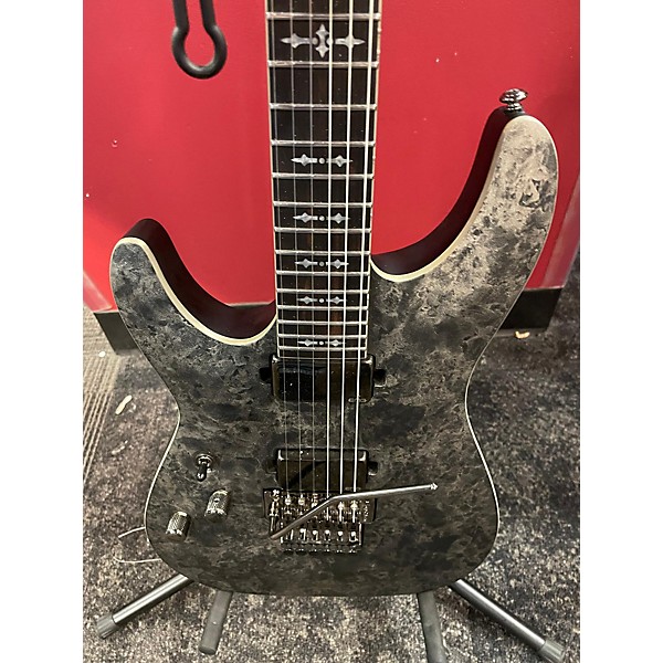 Used Schecter Guitar Research Used Schecter Guitar Research Eric C C1 Satin Black Solid Body Electric Guitar